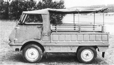 ŠKODA Agromobil, Typ 998 (oznaczany także 997Z), 1962 