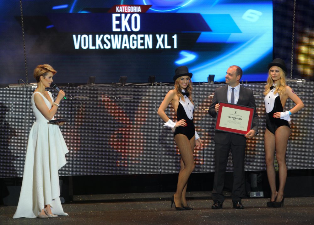 Volkswagen XL1 Samochodem Roku Playboya 2015 w kategorii „EKO” - 2